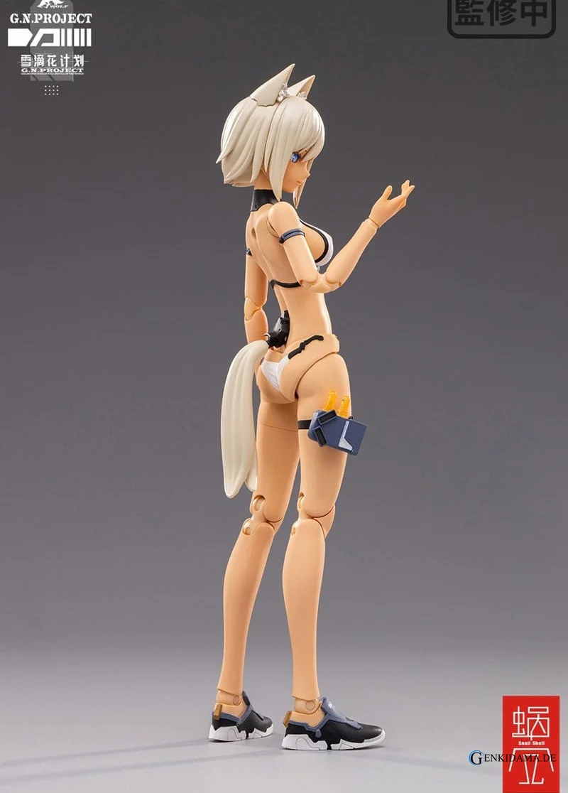 G.N.Project Wolf-001 Swimwear Body & Armed Set *w/Bonus Item (PVC Figure) - Image 9