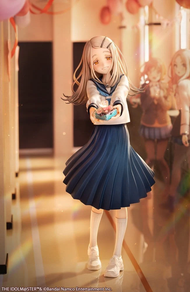 Gakuen The Idolmaster PVC Figur Hiro Shinosawa Happy Mille-feuille Ver. - Image 2