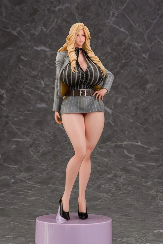 Gal Ane Shachou to Harem Office PVC Figur Nishigori Ai (Grey Suit Ver.)