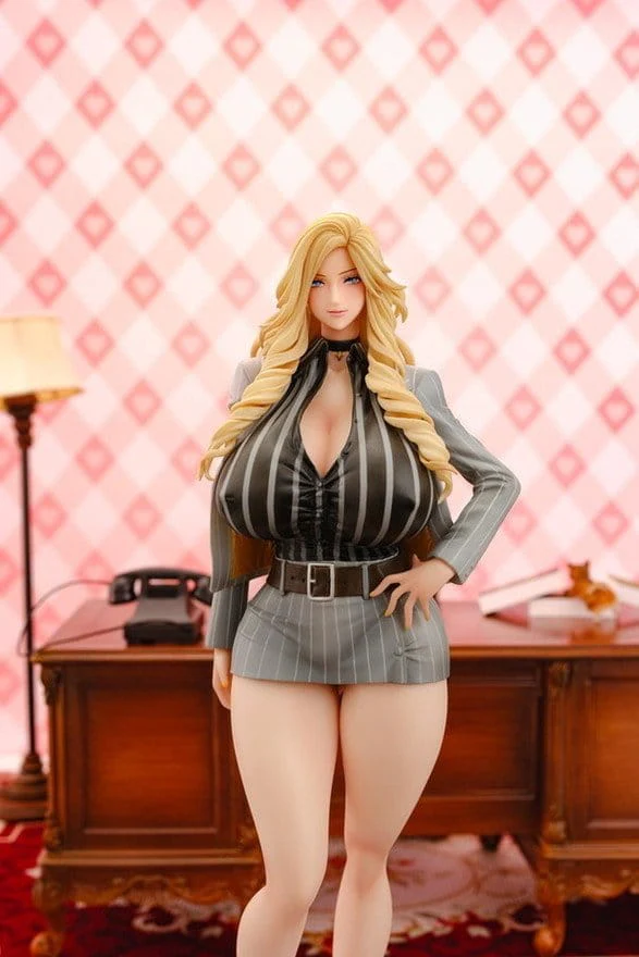 Gal Ane Shachou to Harem Office PVC Figur Nishigori Ai (Grey Suit Ver.) Wholesome Ver. - Image 2