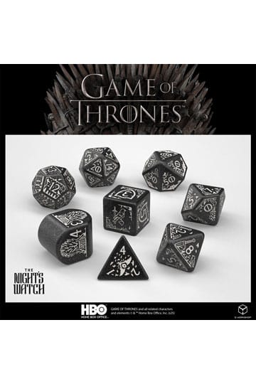 Game of Thrones Würfel Set Night's Watch (8)