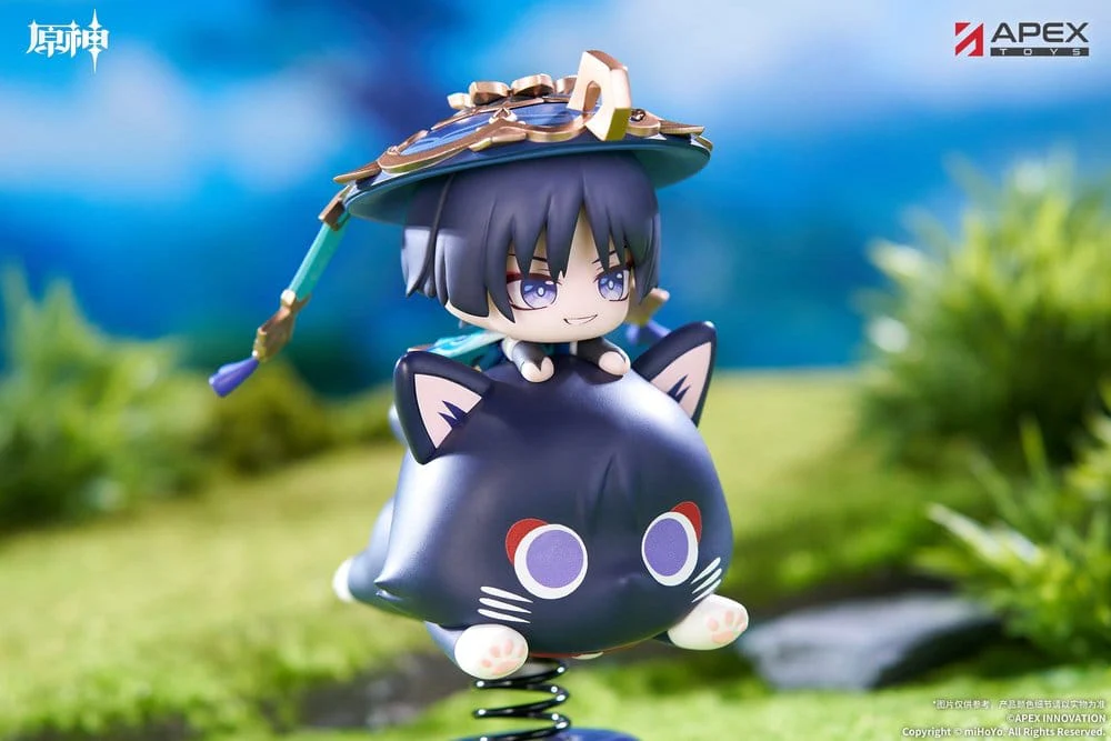 Genshin Impact Chibi Chara Yurayura Stand PVC Figur Wanderer - Image 6