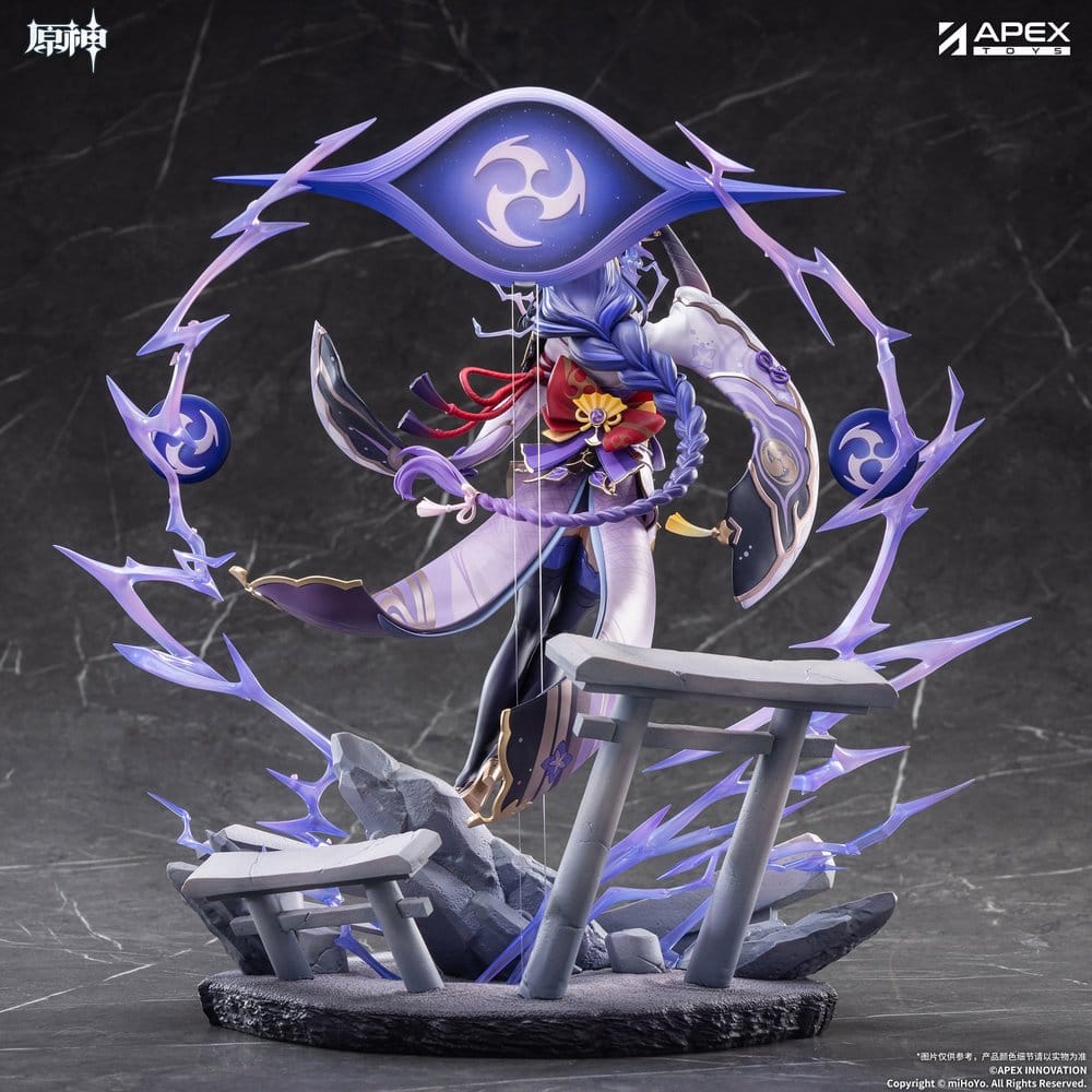 Genshin Impact PVC Figur Raiden Shogun Plane of Euthymia Ver. - Image 7