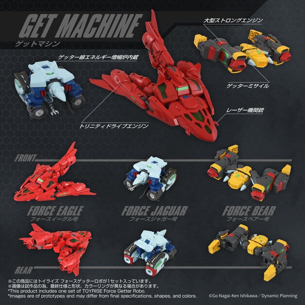 Getter Robo Toyrise Actionfigur Force Getter Robo - Image 8