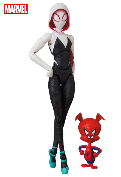 Ghost-Spider & Spider-Ham - Spider-Man: Into the Spider-Verse - Medicom