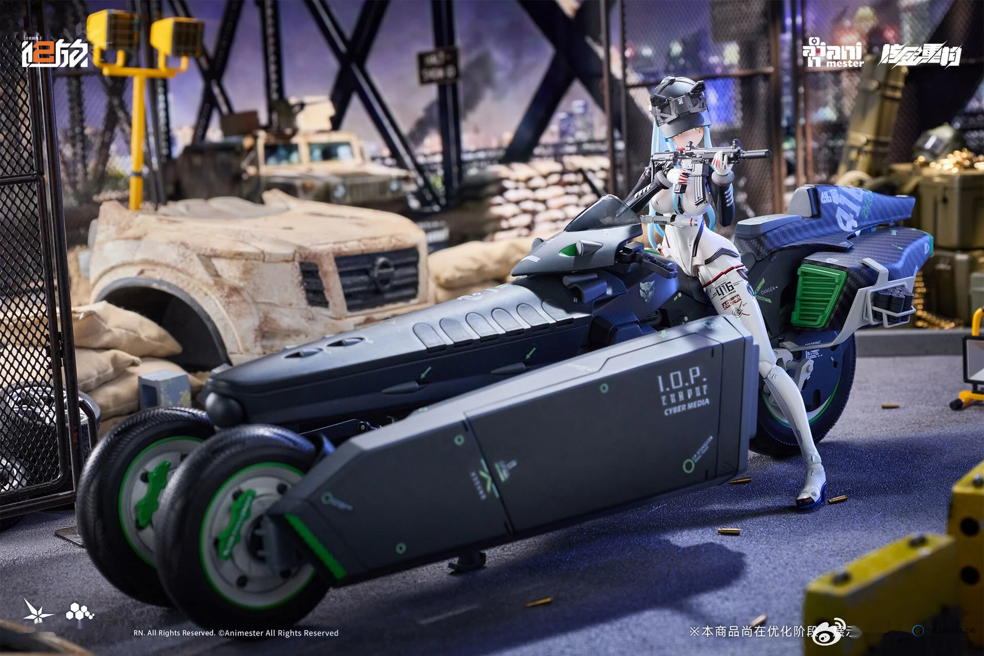 Girls` Frontline 2: Exilium Klukai -Speed Star- 1/12 Scale Completed Action Figure - Image 11