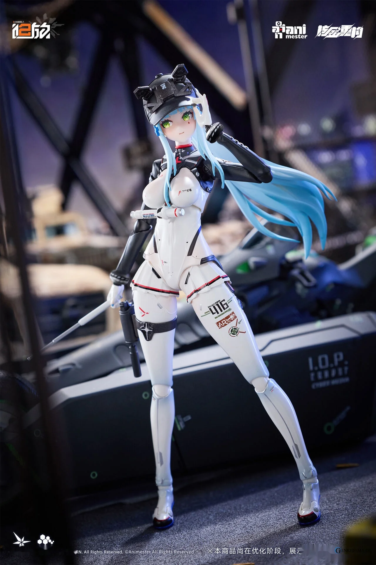 Girls` Frontline 2: Exilium Klukai -Speed Star- Motorcycle 1/12 Scale Plastic Model Kit (Plastic model) - Image 6