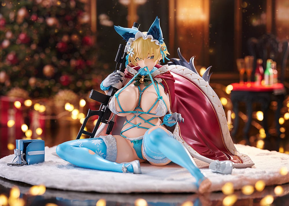 Girls' Frontline PVC Statue VSK-94 Christmas Eve Detective Heavy Damage Ver. - Image 9