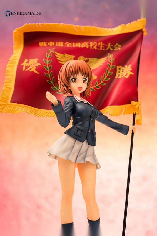 Girls und Panzer the Movie - Miho Nishizumi Tank Warfare Zenkoku Koukousei Taikai Winning Flag Ver. - Image 11