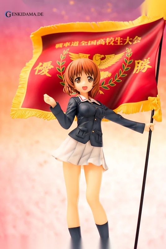 Girls und Panzer the Movie - Miho Nishizumi Tank Warfare Zenkoku Koukousei Taikai Winning Flag Ver. - Image 13