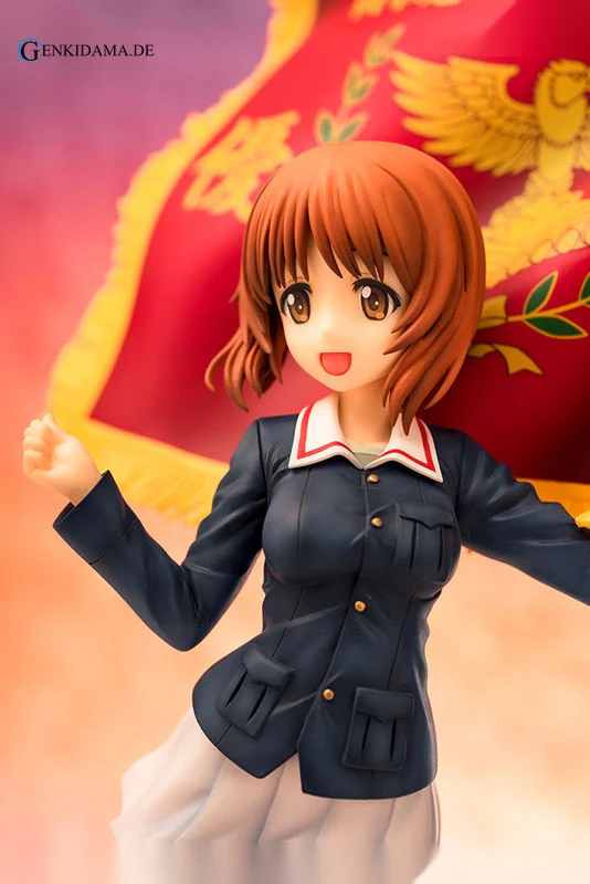 Girls und Panzer the Movie - Miho Nishizumi Tank Warfare Zenkoku Koukousei Taikai Winning Flag Ver. - Image 14