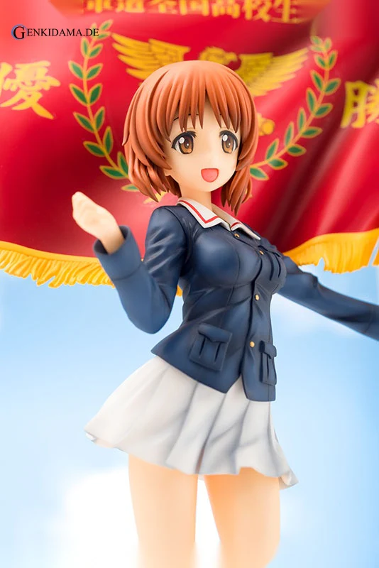 Girls und Panzer the Movie - Miho Nishizumi Tank Warfare Zenkoku Koukousei Taikai Winning Flag Ver. - Image 18