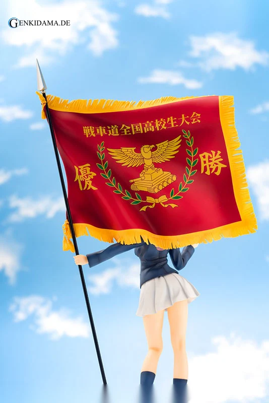 Girls und Panzer the Movie - Miho Nishizumi Tank Warfare Zenkoku Koukousei Taikai Winning Flag Ver. - Image 19