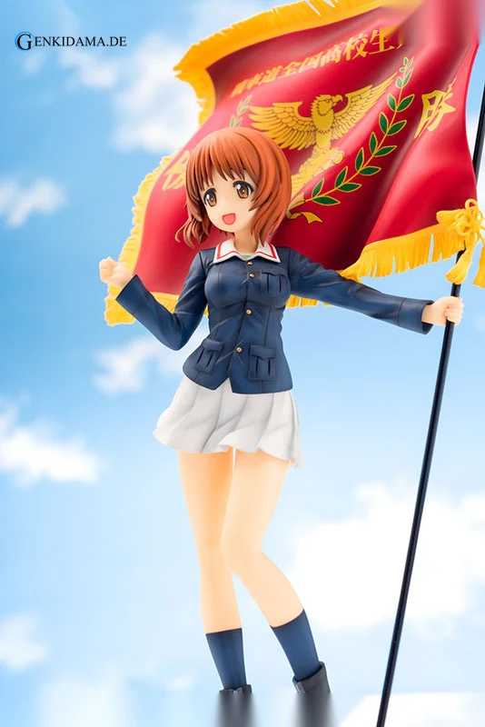 Girls und Panzer the Movie - Miho Nishizumi Tank Warfare Zenkoku Koukousei Taikai Winning Flag Ver. - Image 20