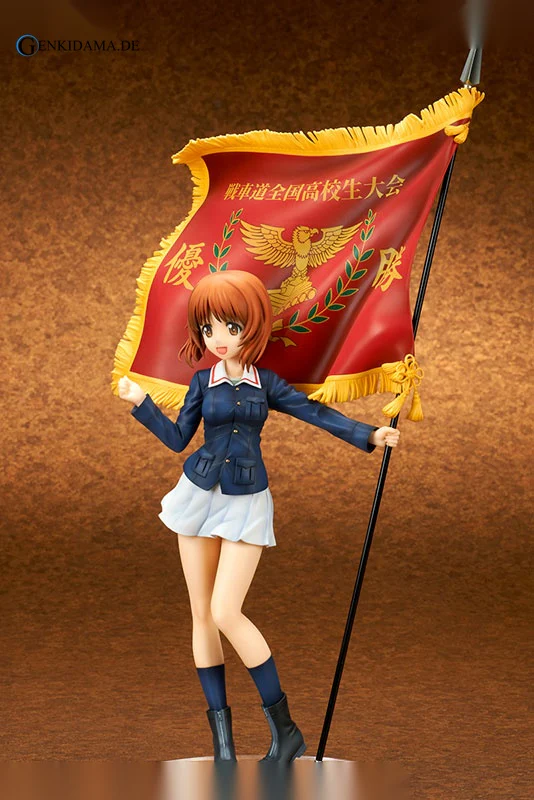 Girls und Panzer the Movie - Miho Nishizumi Tank Warfare Zenkoku Koukousei Taikai Winning Flag Ver. - Image 3