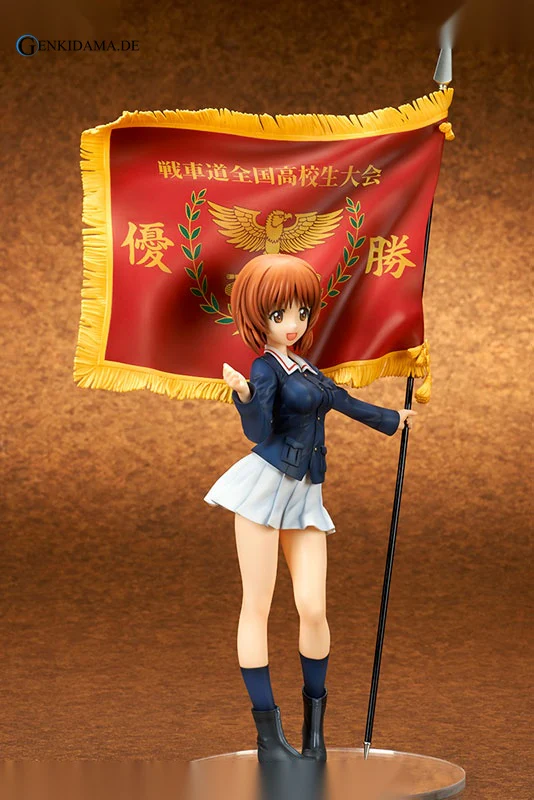 Girls und Panzer the Movie - Miho Nishizumi Tank Warfare Zenkoku Koukousei Taikai Winning Flag Ver. - Image 4