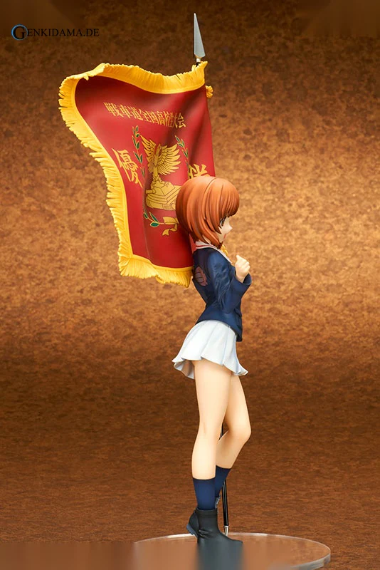 Girls und Panzer the Movie - Miho Nishizumi Tank Warfare Zenkoku Koukousei Taikai Winning Flag Ver. - Image 5
