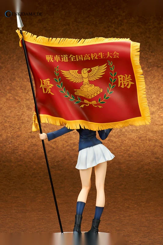 Girls und Panzer the Movie - Miho Nishizumi Tank Warfare Zenkoku Koukousei Taikai Winning Flag Ver. - Image 6