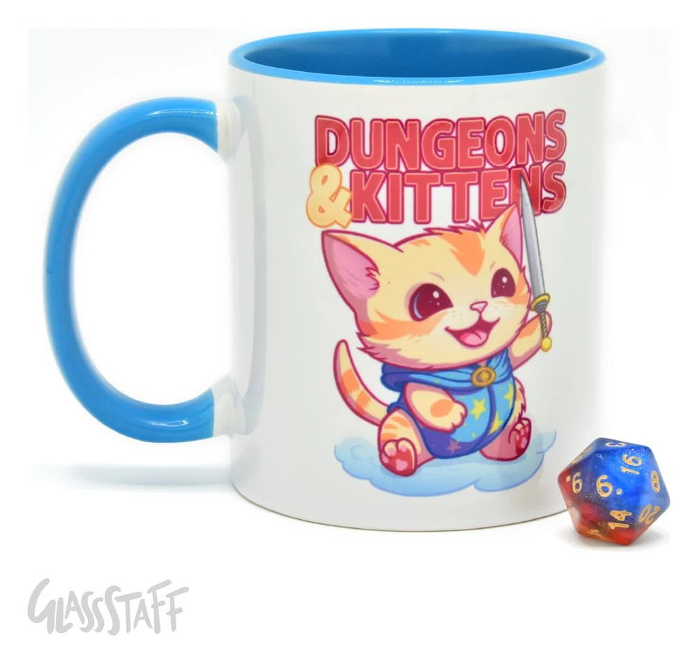 Glassstaff Geschenkbox Tasse & Würfel D20 Dungeons & Kittens - Image 4