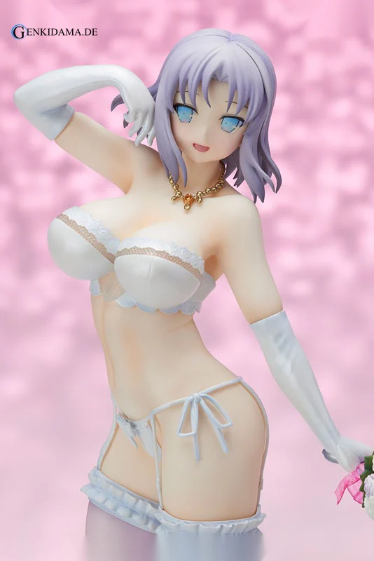 Gokubi Girls Super Premium "Senran Kagura NewWave G Burst" Yumi Wedding Lingerie Ver. - Image 5
