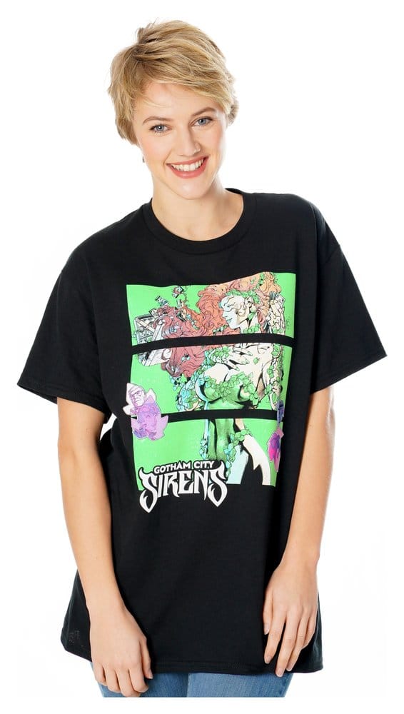 Gotham City Sirens T-Shirt Poison Ivy Sirens Cash Black - Image 5