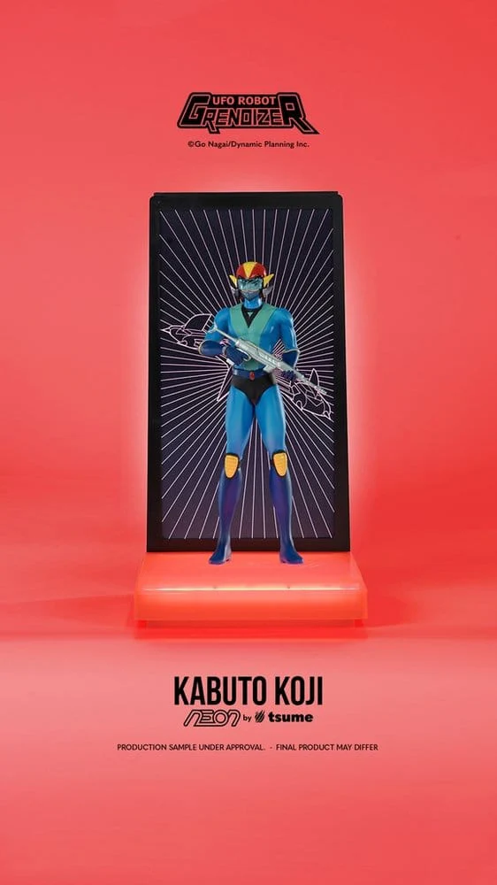 Grendizer Neon Figur Kabuto Koji - Alcor