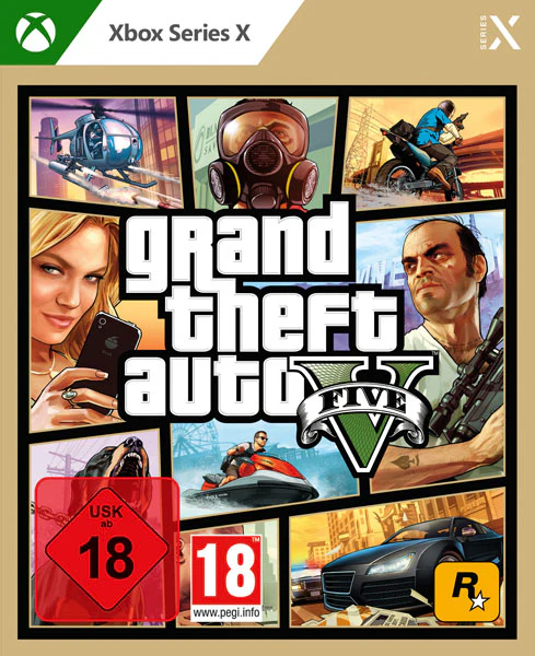 GTA 5 XBSX USK & PEGI