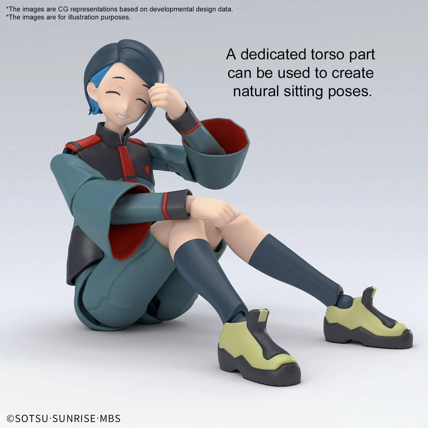 GUNDAM Figure-Rise Standard Nika Nanaura Modellbausatz Bandai - Image 2