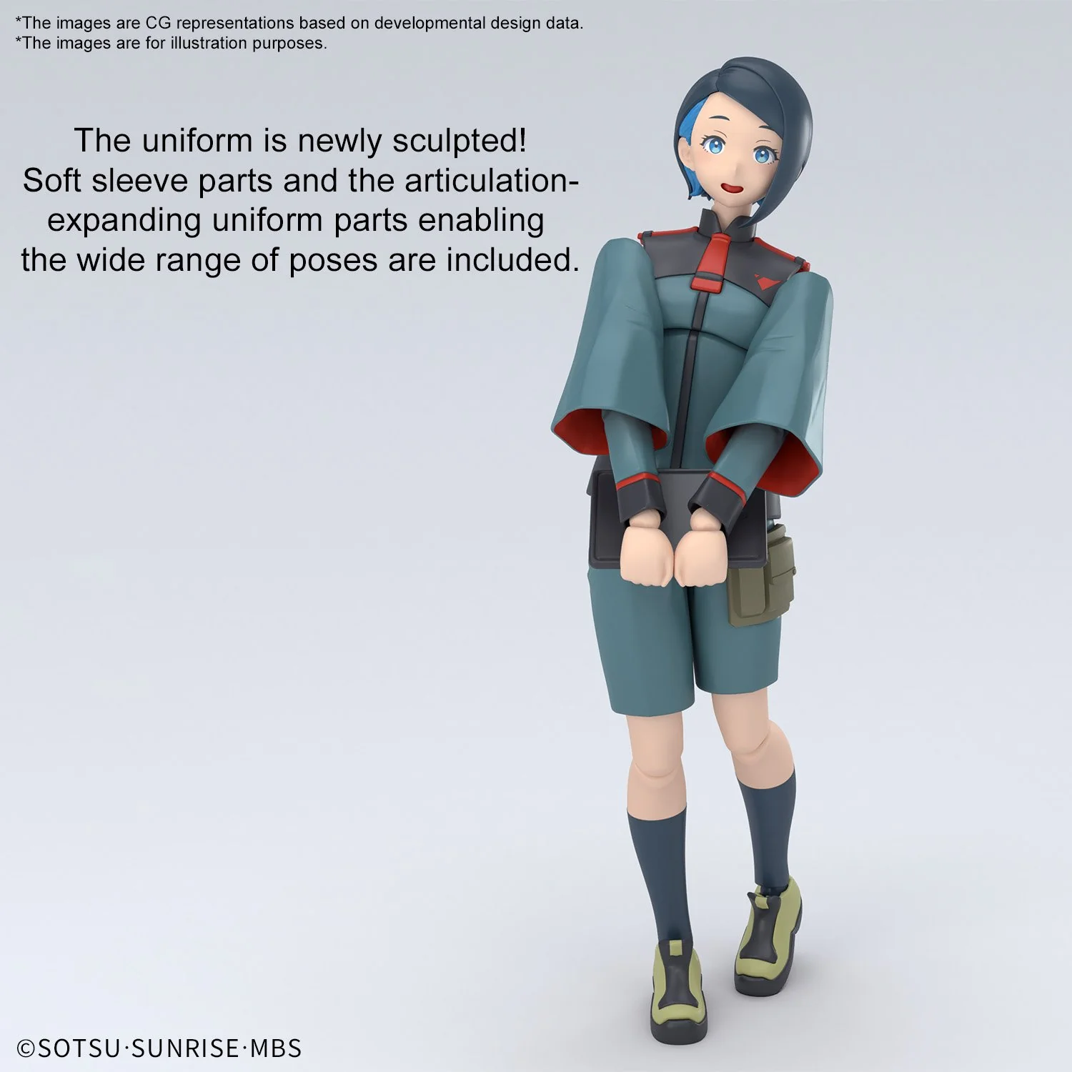 GUNDAM Figure-Rise Standard Nika Nanaura Modellbausatz Bandai - Image 3
