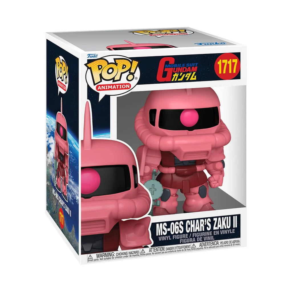 Gundam Oversized POP! Vinyl Figur CHARS ZAKU II - Image 2