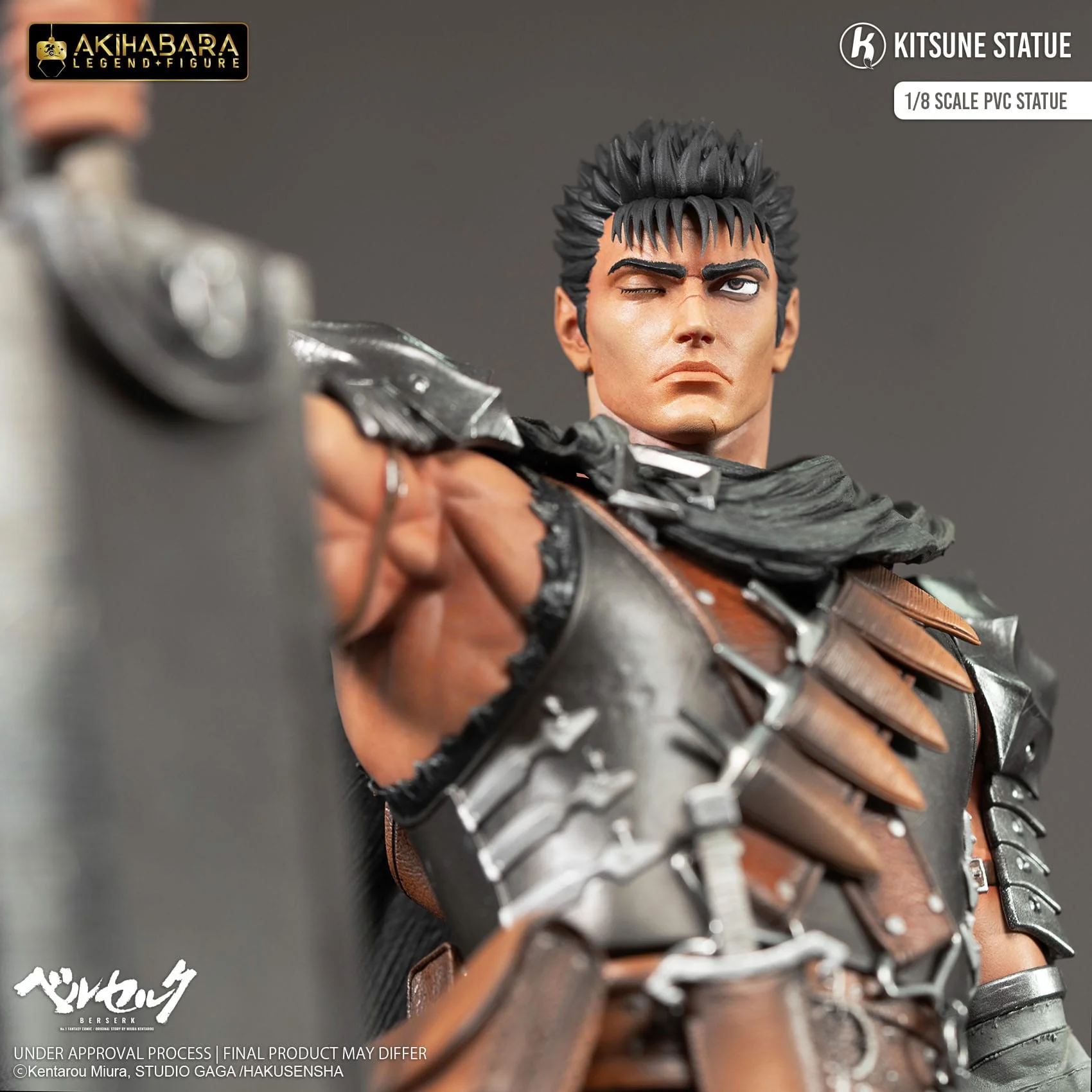 Guts Berserk Kitsune Statue - Image 11