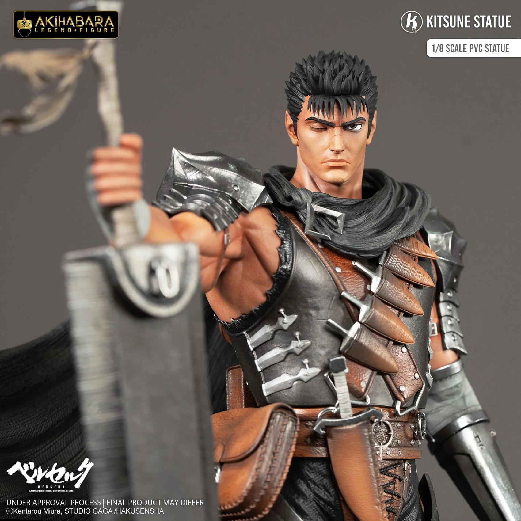 Guts Berserk Kitsune Statue - Image 14