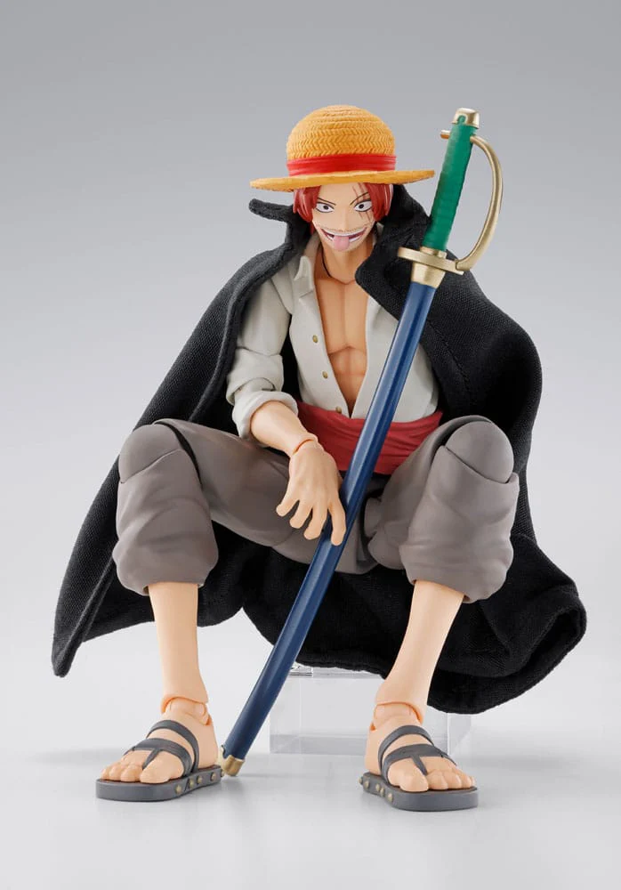 hanks & Monkey D. Luffy Childhood Ver. S.H.Figuarts Bandai Tamashii Nations - Image 4