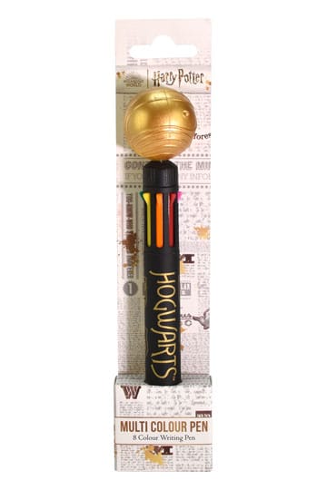 Harry Potter Mehrfarbiger Stift Goldener Schnatz