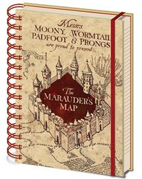 Harry Potter Notizbuch mit Leuchtfunktion Karte des Rumtreibers - Image 32