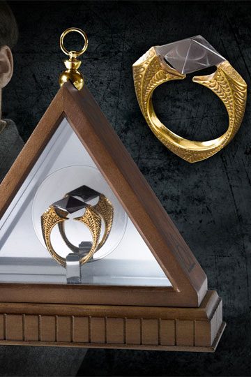 Harry Potter Replik Lord Voldemorts Horkrux Ring (vergoldet) - Beschädigte Verpackung
