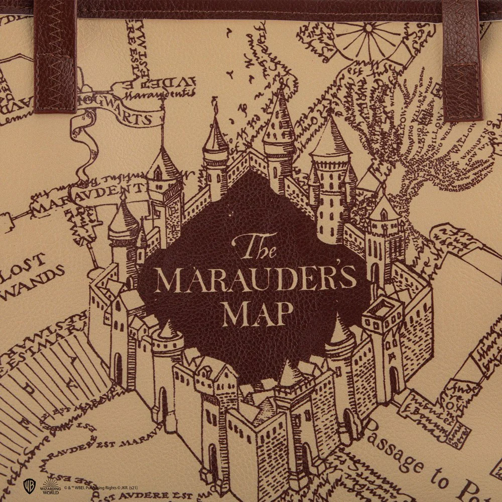 Harry Potter Tragetasche & Geldbeutel Marauder's Map - Image 2