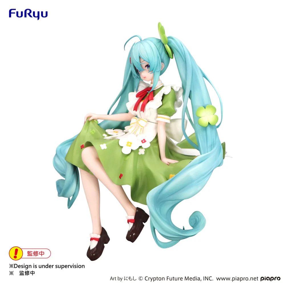 Hasune Miku Flower Fairy Clover Furyu - Image 2