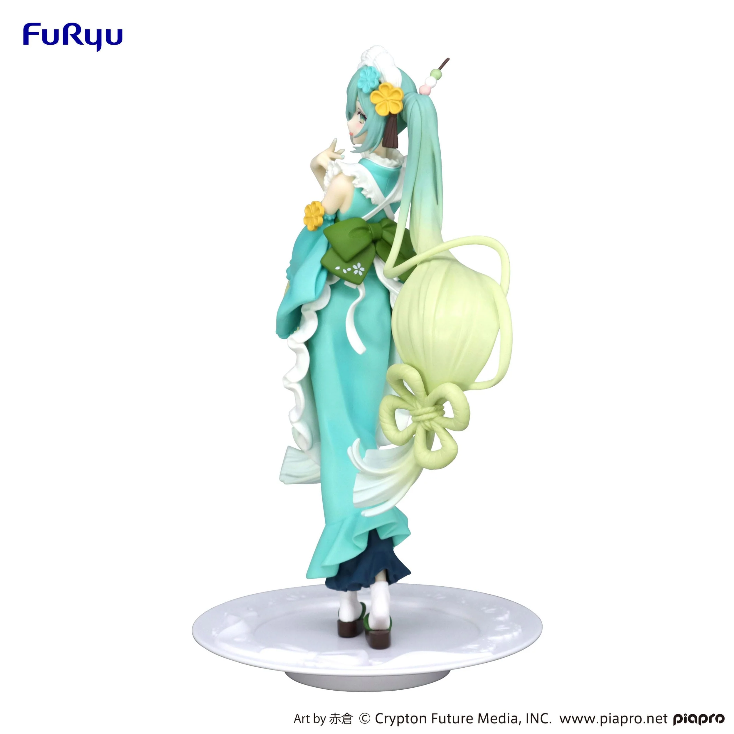 Hatsune Miku - Exceed Creative - Matcha Green Tea Parfait Mint Ver. - Furyu - Image 2