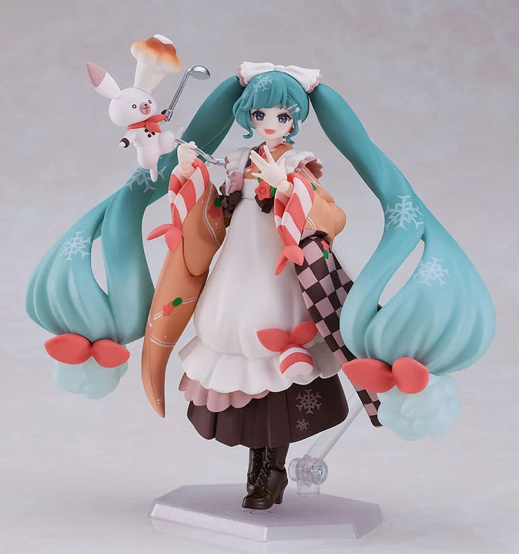 Hatsune Miku Figma Actionfigur Snow Miku: Winter Delicacy Ver. Max Factory - Image 2