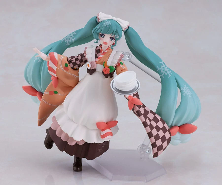 Hatsune Miku Figma Actionfigur Snow Miku: Winter Delicacy Ver. Max Factory - Image 4