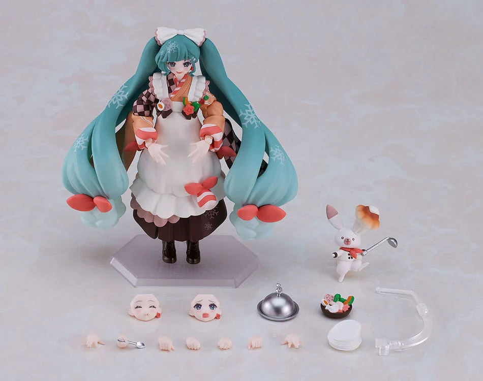 Hatsune Miku Figma Actionfigur Snow Miku: Winter Delicacy Ver. Max Factory - Image 7