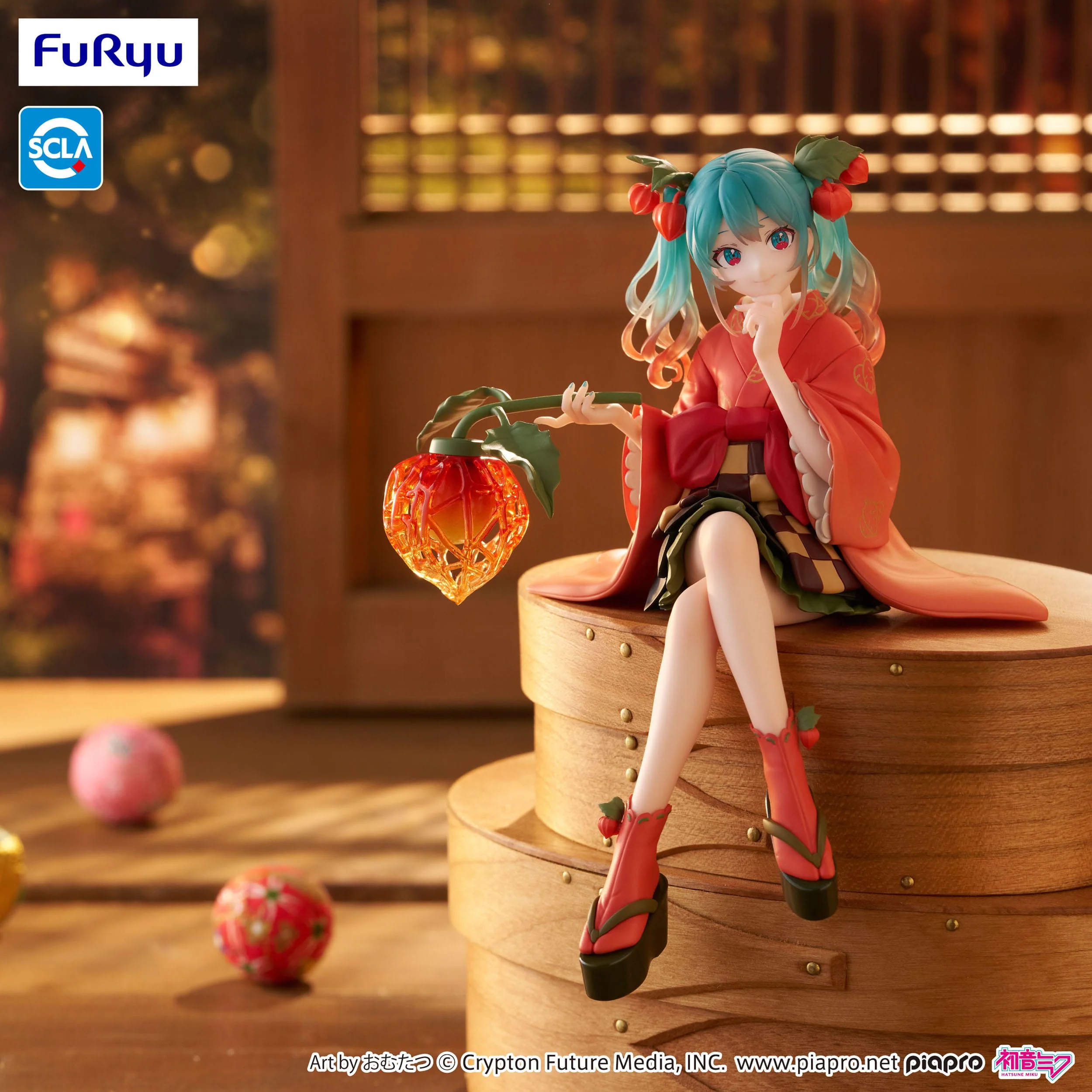 Hatsune Miku Flower Fairy Winter Cherry Noodle Stopper Furyu - Image 8