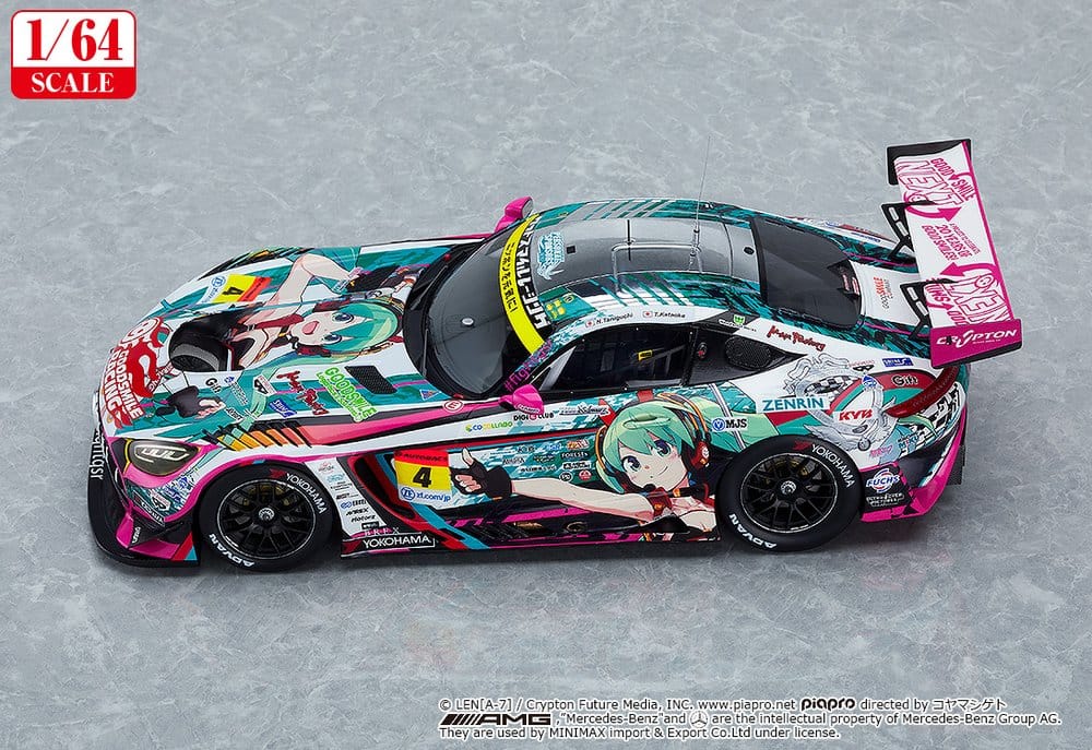 Hatsune Miku GT Project Fahrzeug Hatsune Miku AMG 2020 SUPER GT Ver. - Image 4