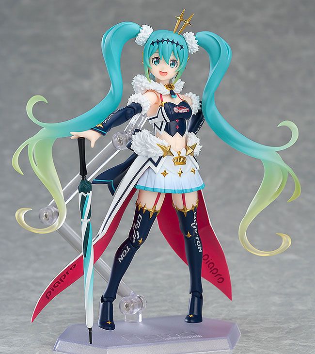 Hatsune Miku GT Project Figma Actionfigur Racing Miku 2018 Ver. - Image 3