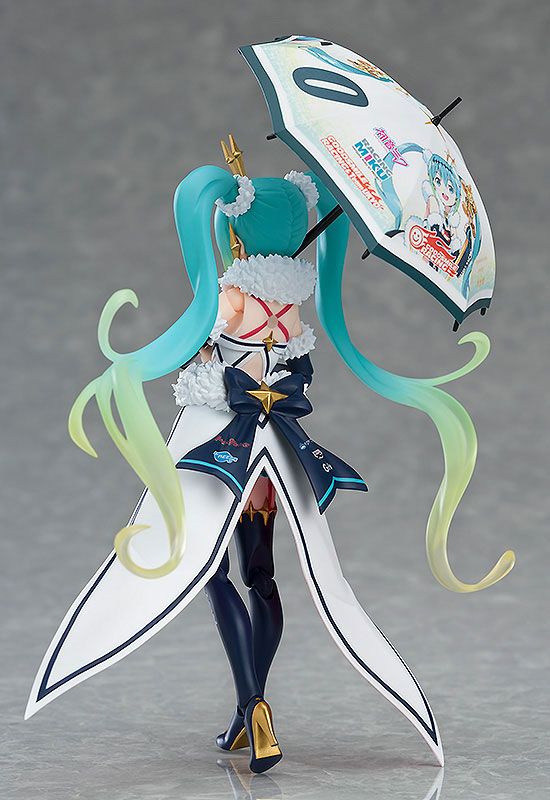 Hatsune Miku GT Project Figma Actionfigur Racing Miku 2018 Ver. - Image 5