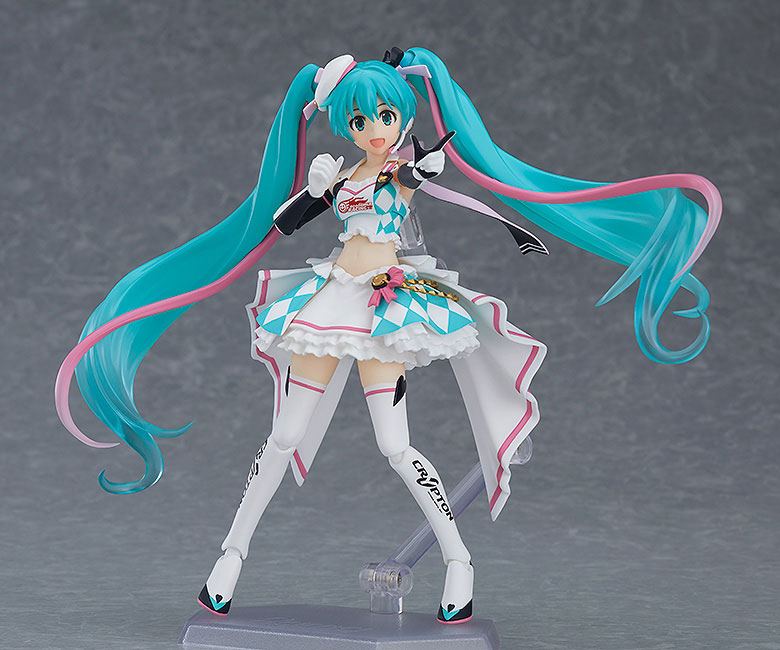 Hatsune Miku GT Project Figma Actionfigur Racing Miku 2019 Ver. - Image 2