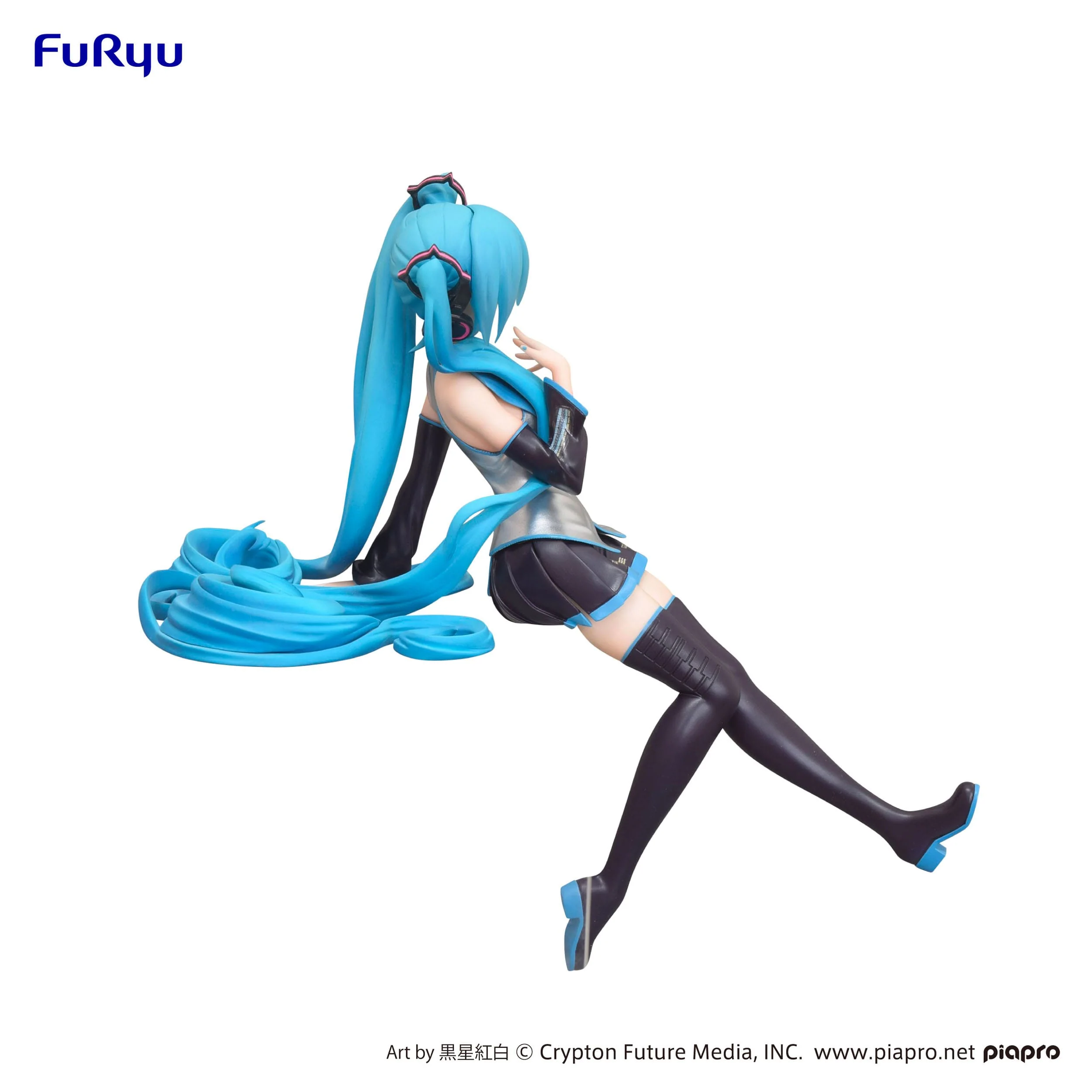 Hatsune Miku Kuroboshi Kouhaku Ver. (re-run) Noodle Stopper Furyu - Image 4