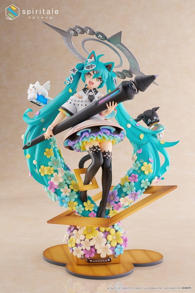 Hatsune Miku x Naoki Saito My Figure Making! The Painter Ver. Taito - Image 3