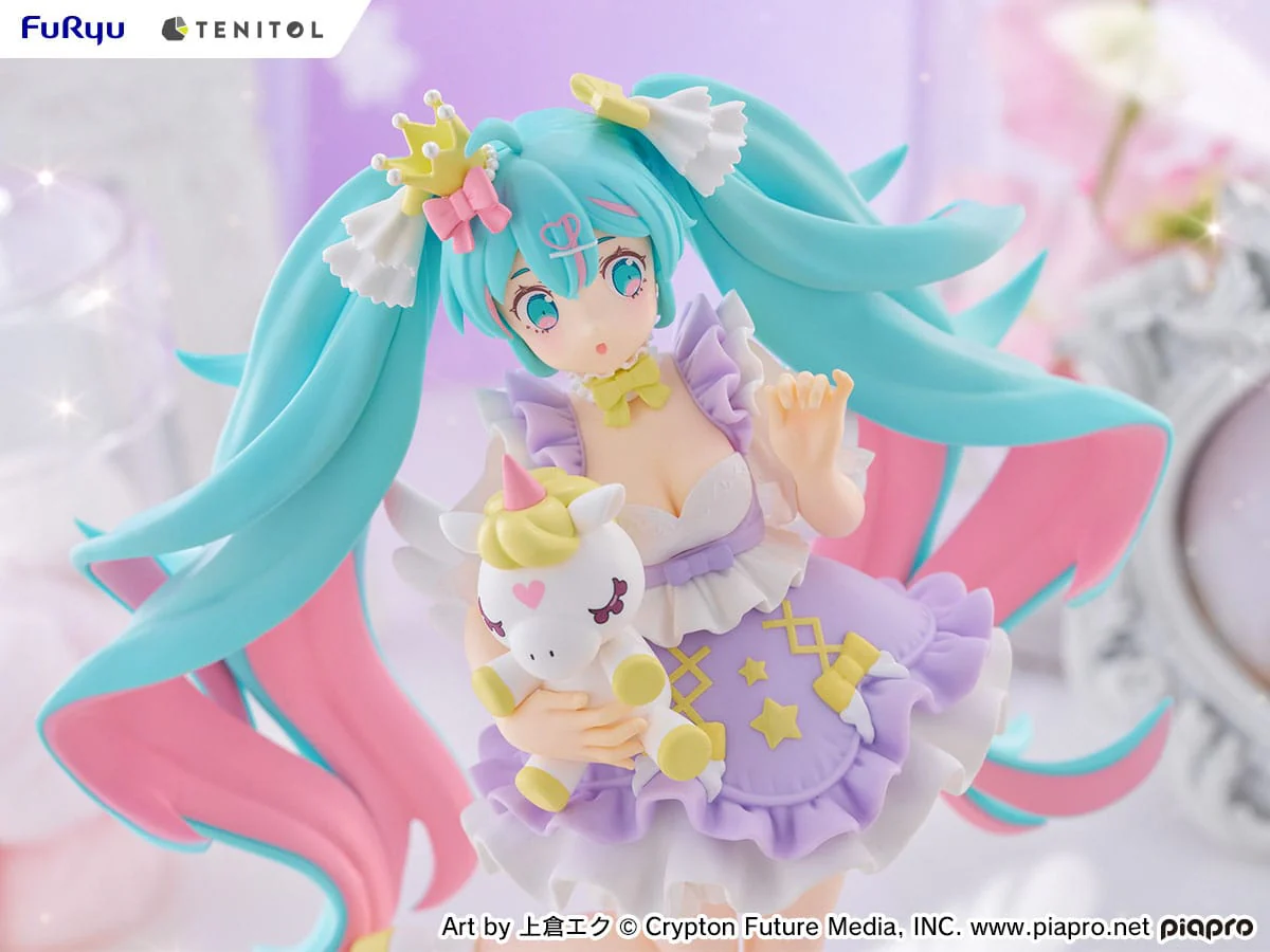 Hatsune Miku Yumekawa Princess Lavender Ver. Furyu - Image 6